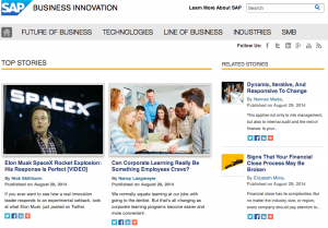 20 Amazing Examples Of Brand Content Marketing Hubs 20 Amazing Examples Of Brand Content Marketing Hubs image Screen Shot 2014 08 29 at 4.05.57 PM