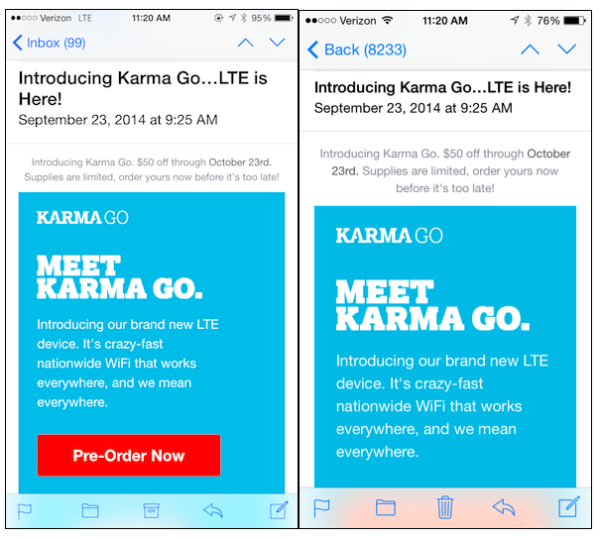 3 Ways The iPhone 6 Affects Your Emails & What To Do About It 3 Ways The iPhone 6 Affects Your Emails & What To Do About It image iphone6vsiphone5emaildisplay 600x539