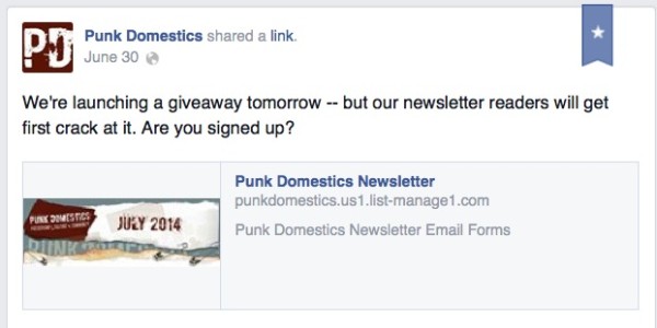 Unique Ways to Build Your Email List Unique Ways to Build Your Email List image screen shot 2014 09 11 at 3.40.19 pm 600x300