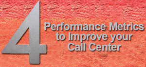 Four Performance Metrics to Improve your Call Center image 4 PerformanceMetrics 300x138