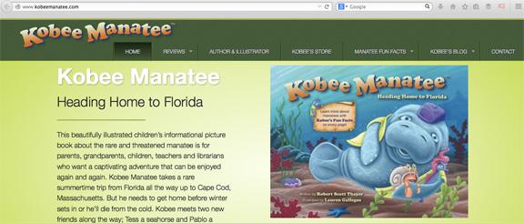 Why Your Website Might Need A New Design image Kobee Manatee Website.jpg