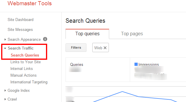 Five Awesome Google Webmaster Features image Search Queries Google Webmaster Tools