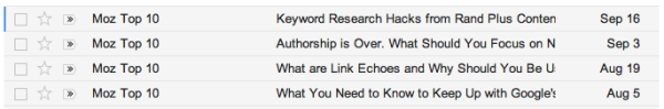 3 Seriously Undervalued Email Marketing Strategies image moz top 10 600x99