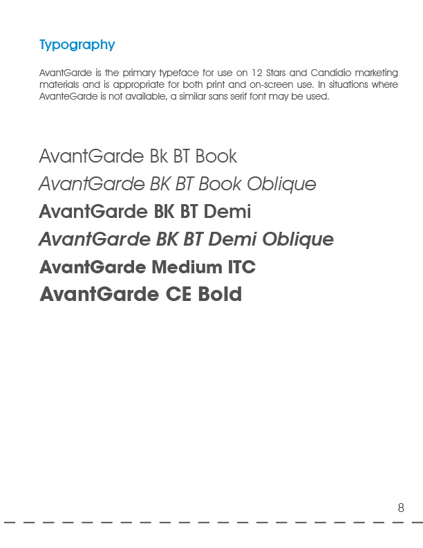 Creating A Guide For Branding Guidelines image 2014 Branding Guide Font Page.jpg