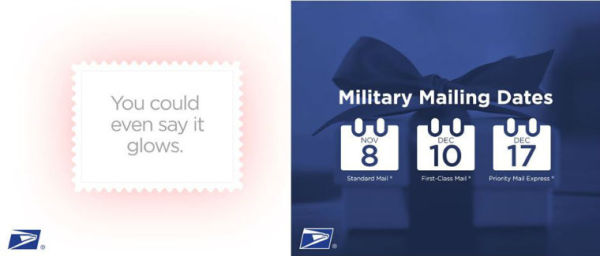 Creative Holiday Campaigns To Light Up The Season image USPS Holiday Promotions.jpg 600x256