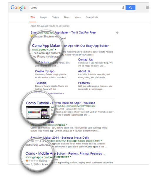 4 Ways to Dominate Search Results and Drive Sales image brand on google.jpg 534x600