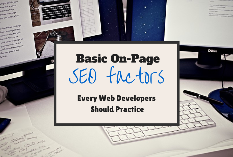 What On Page SEO Factors Every Web Developers Should Practice? image onpage seo factors