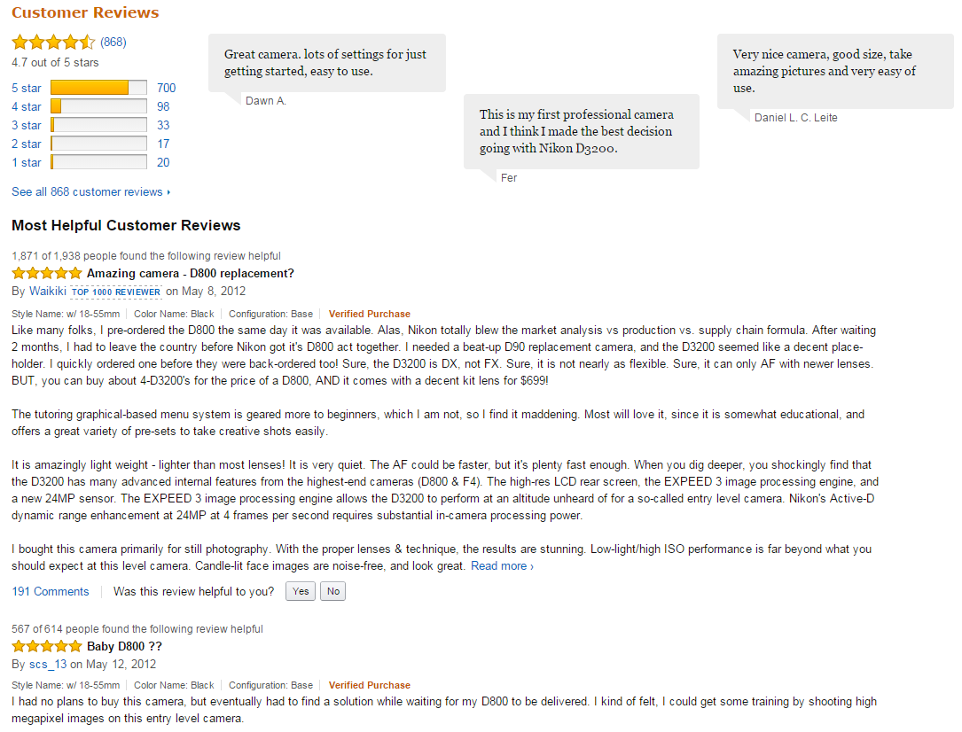 3 Conversion Killers Stifling the Growth of Your Business 3 Conversion Killers Stifling the Growth of Your Business image AmazonReview.png