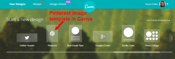 5 Best Practices You Can Use to Get Your Pins Found in Pinterest’s Smart Feed image Canva Pinterest Image template 600x204.png