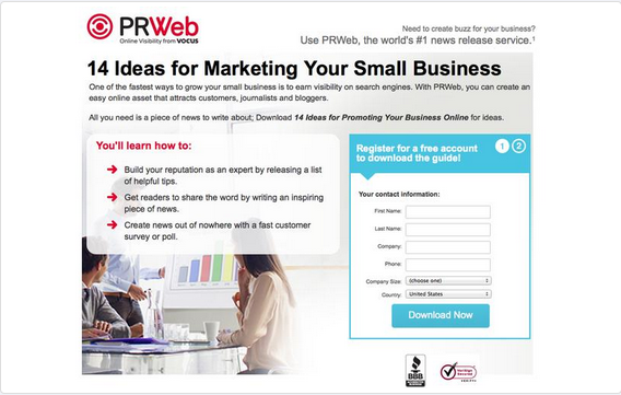 The Ultimate Landing Page Checklist The Ultimate Landing Page Checklist image Landing Page Example 3.png