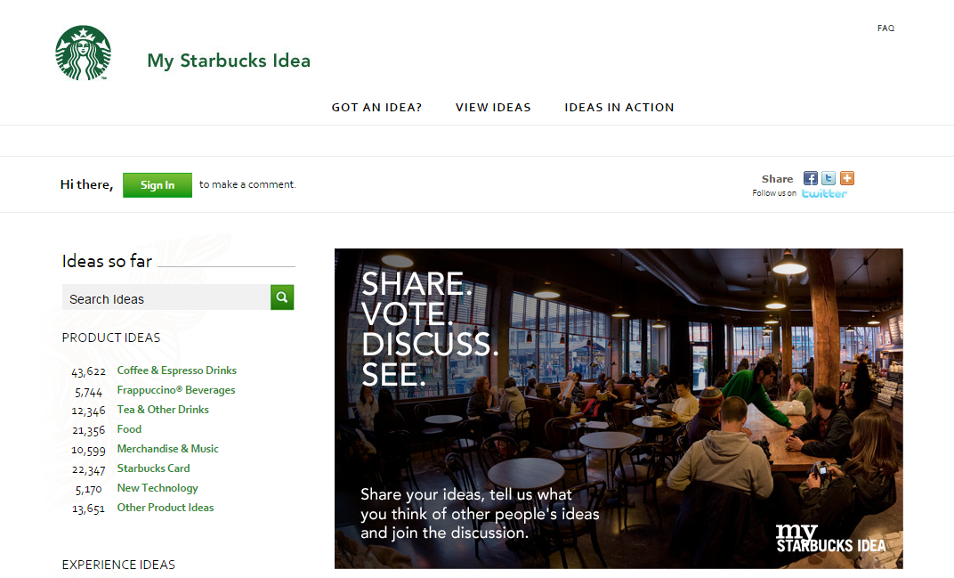 5 Brands With A Well Rounded Social Media Presence image My Starbucks Idea.png