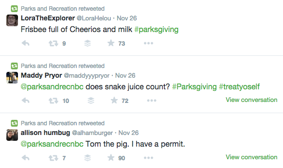 5 Social Brands That Defy Best Practices image Parks and Recreation Retweets.png