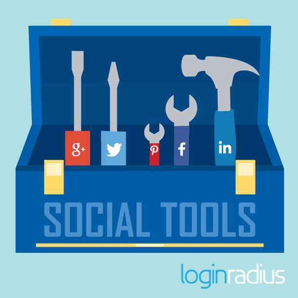 5 Killer Social Tools for Shaping Up Landing Page Conversion image Social Tools LoginRadius.png