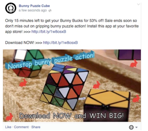 Good News! Facebook Cuts Brands’ Reach Again image bunny image.jpeg