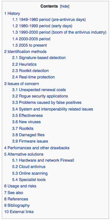 Wikipedia Antivirus Software