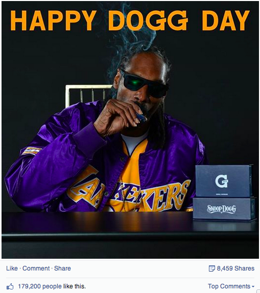 Snoop Dogg Facebook Business Page