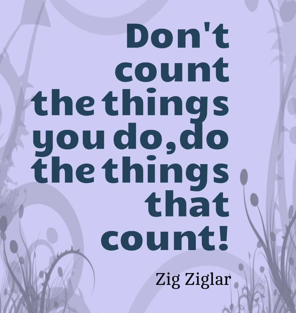 Quality over Quantity - Blogging Success