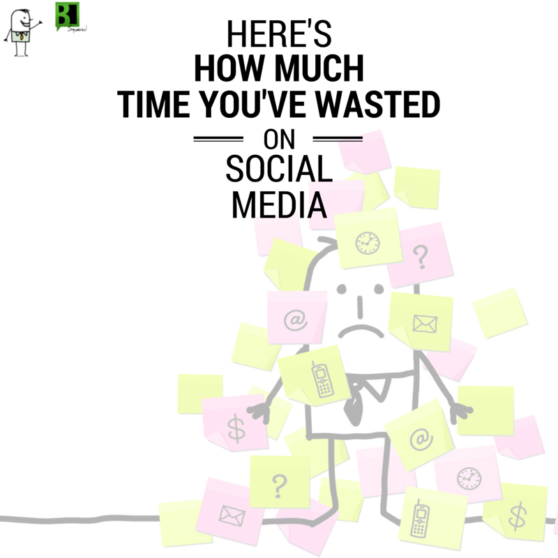 time wasted on social media