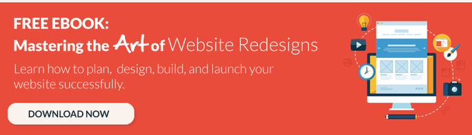 website redesign ebook cta