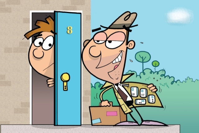 Door to Door Salesman