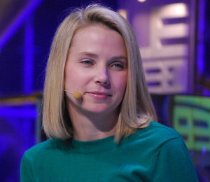 Yahoo CEO Marissa Mayer has become the face of anti-telecommuting. Credit: Magnus Hoij, Wikipedia Commons