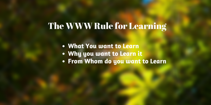 What You want to LearnWhy you want to (1)