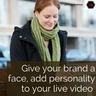 How Live Video Can Show You and Your Brand in a New Light - Live Video Girl Phone