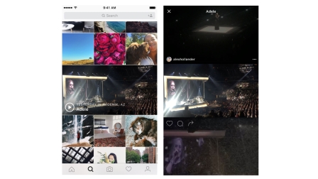 Instagram's personalized event channels will appear in the Explore tab and curate videos people post from live events.