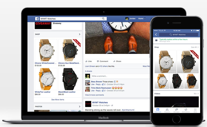 Facebook Draws Businesses With New Pages Sections