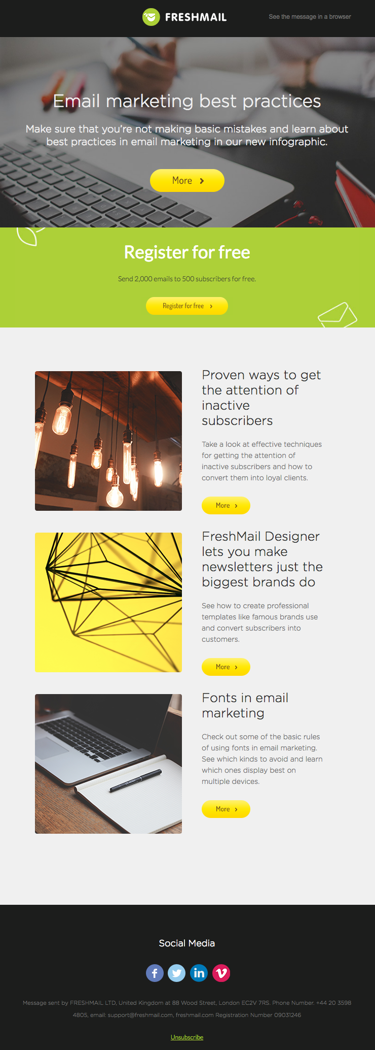 How to Design Visually Appealing Emails