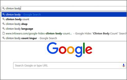 The Clinton Body Count In Search Results