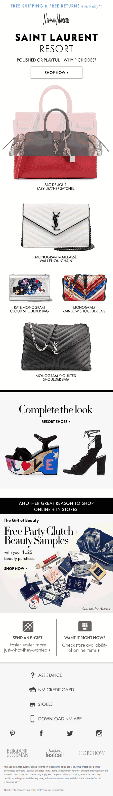 Email Landing Page_Neiman Marcus
