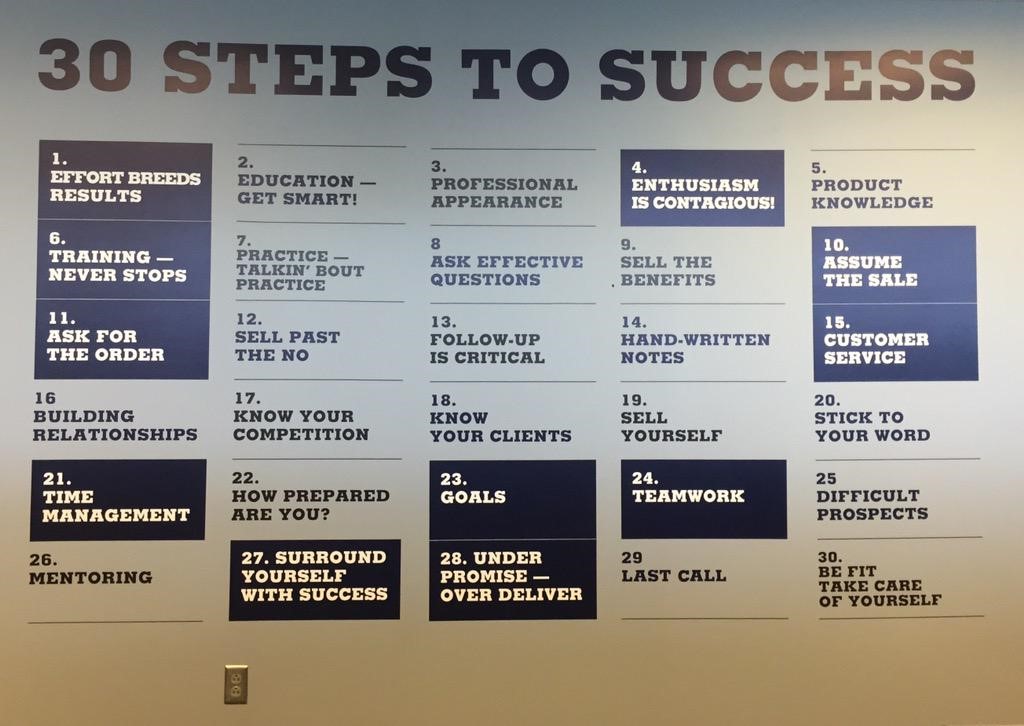 In One or Two Words, What Does It Take to Be Successful? 30 steps to success