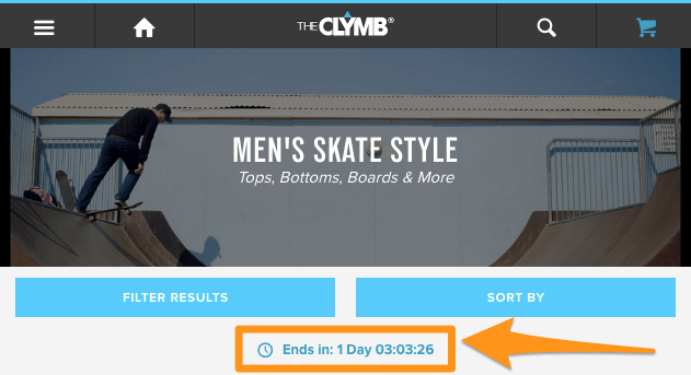 How to inject urgency into your product pages