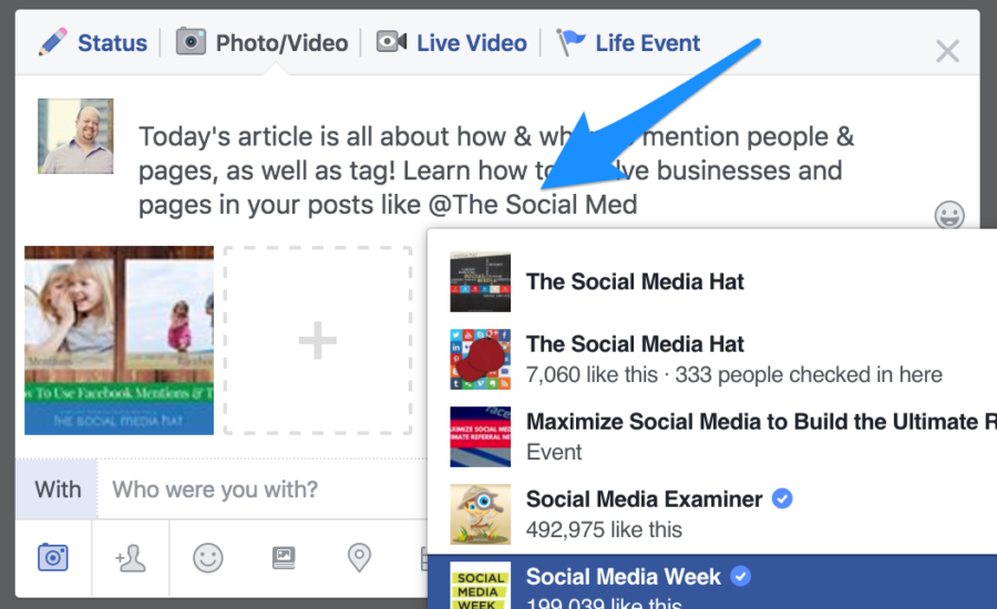 The Complete Guide to Facebook Mentions and Tags for People and Pages