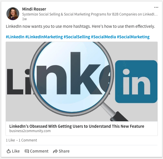 How Can You Start Using Hashtags Effectively on LinkedIn?