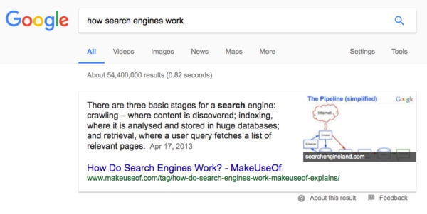 Featured snippets: Optimization tips  and  how to ID candidate snippets