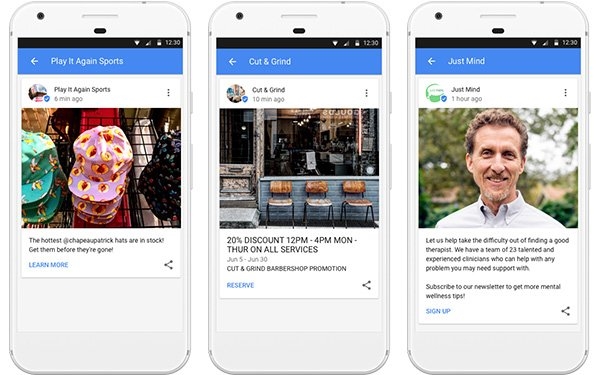 Google Rolls Out Posts For Small Businesses Worldwide