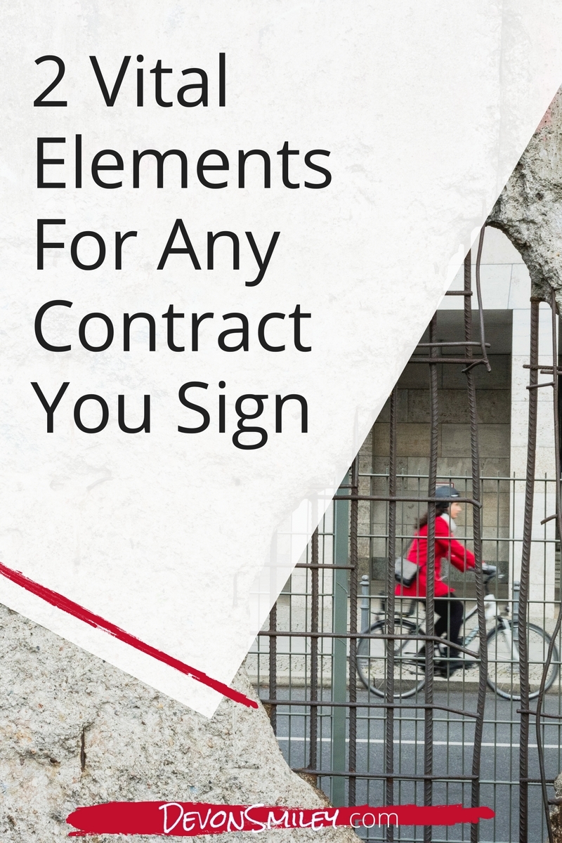 How To Avoid Getting Trapped In A Bad Contract