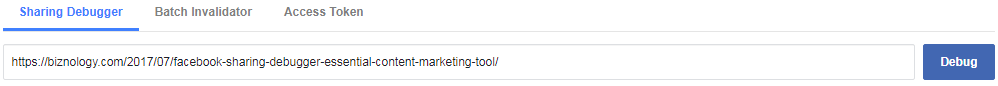 The Facebook Sharing Debugger Is an Essential Content Marketing Tool