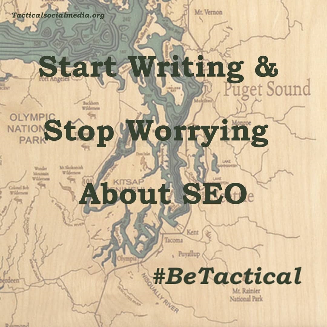 Stop Worrying About SEO