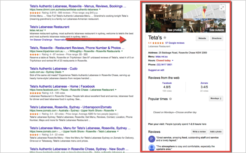 Local SEO: How Restaurants Can Rank on Page 1 of Google Without a Website