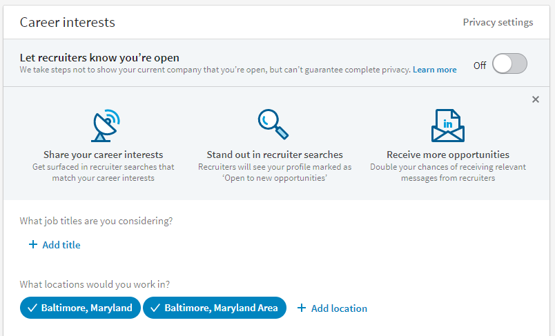 Setting Your Job Preferences in LinkedIn Jobs