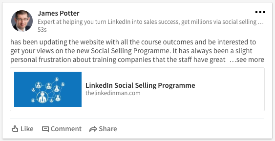 An Update On How to Share an Update on LinkedIn