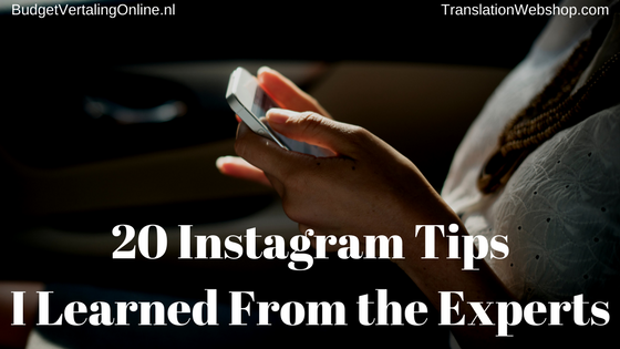 20 Instagram Tips I Learned From the Experts
