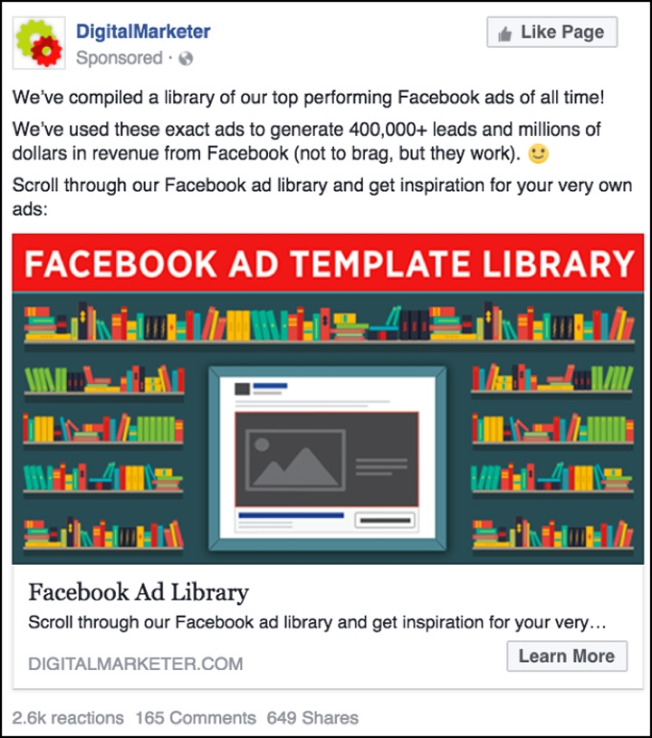 3 Examples of High Performing Facebook Ads That Drive Leads and Sales