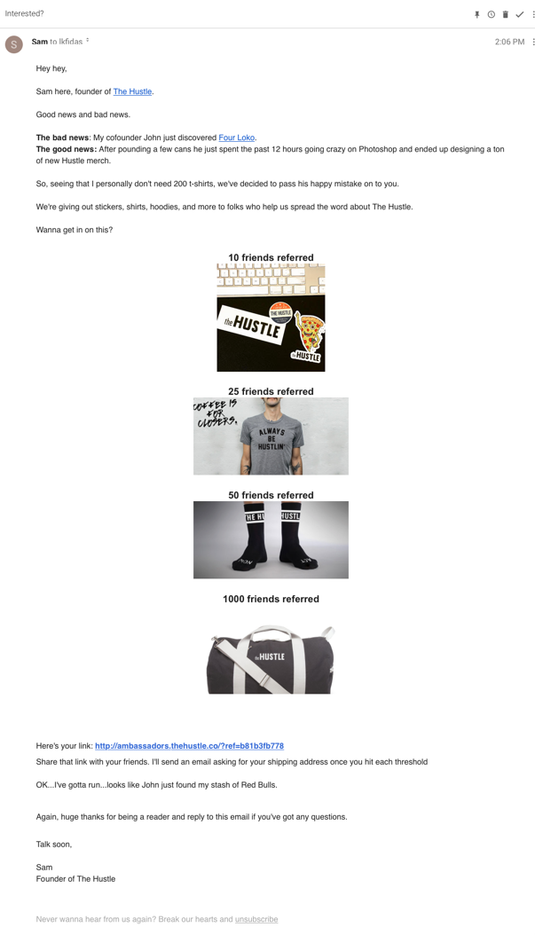 How to Gamify Referral with the “Scoreboard Email”