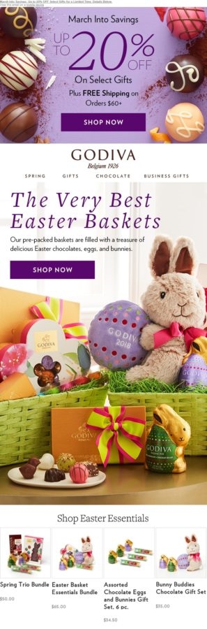Eggcellent Email Inspirations for Easter Campaigns