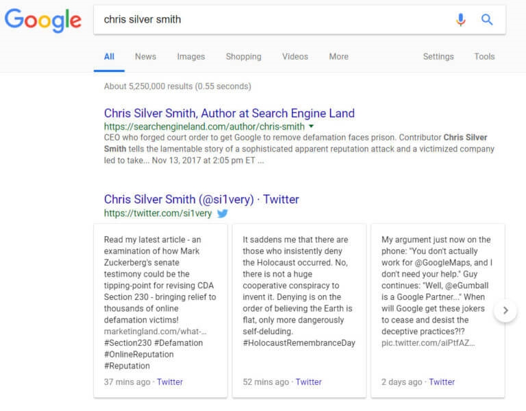Here’s how to use Twitter to dominate the Google search results