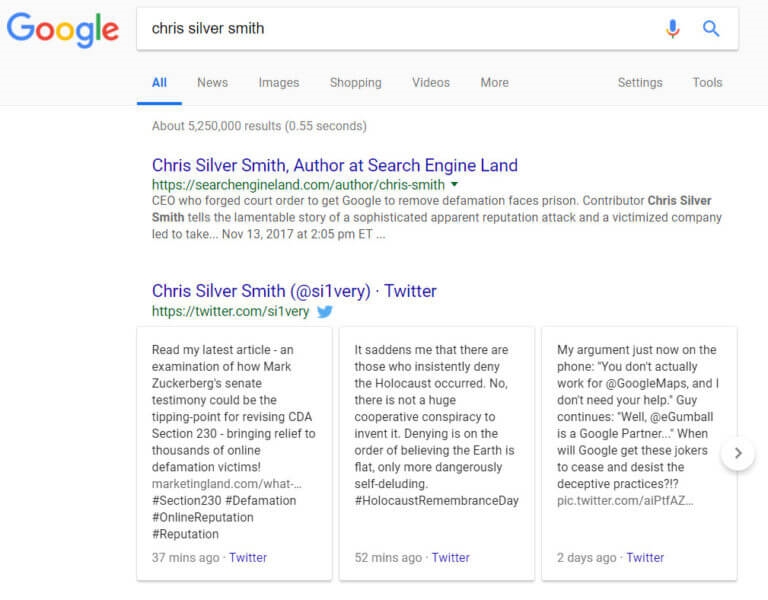 Here’s how to use Twitter to dominate the Google search results